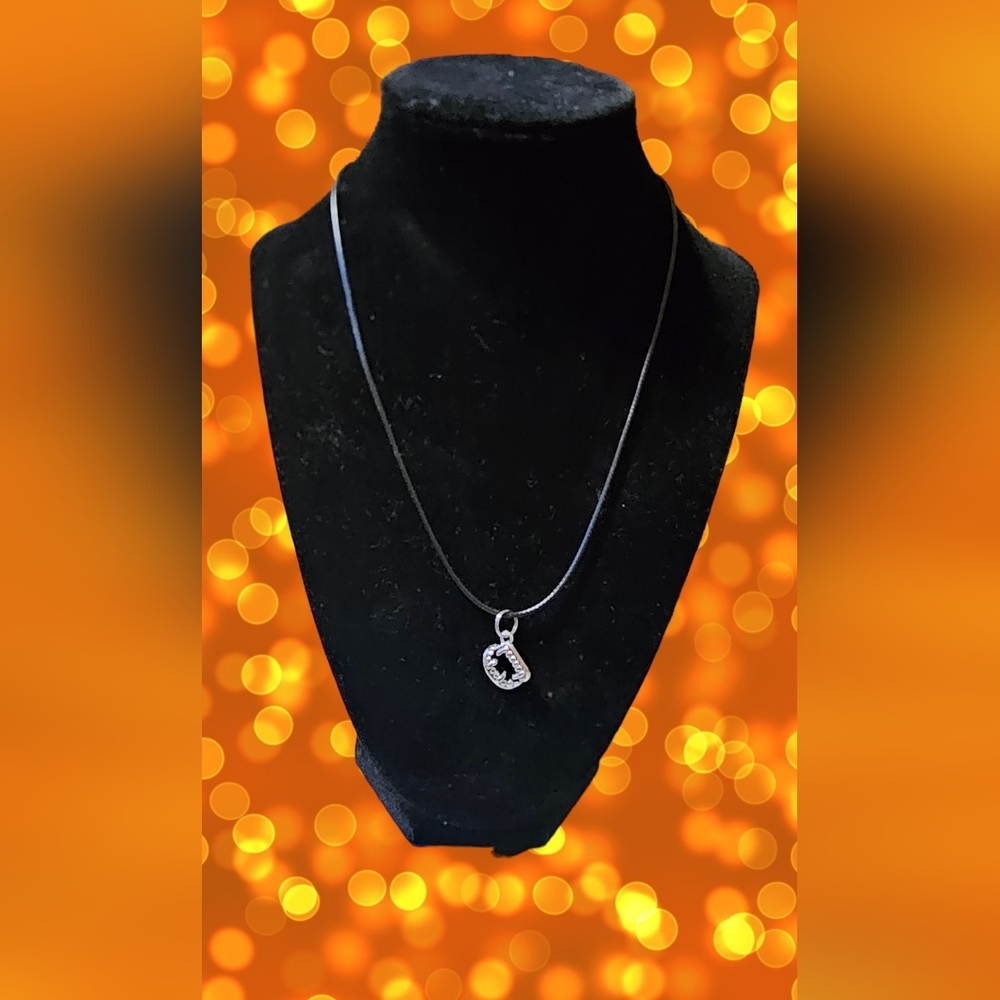 Vampire teeth necklace
